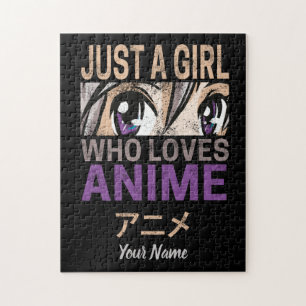 Nur ein Mädchen, das Anime Vintage Manga liebt