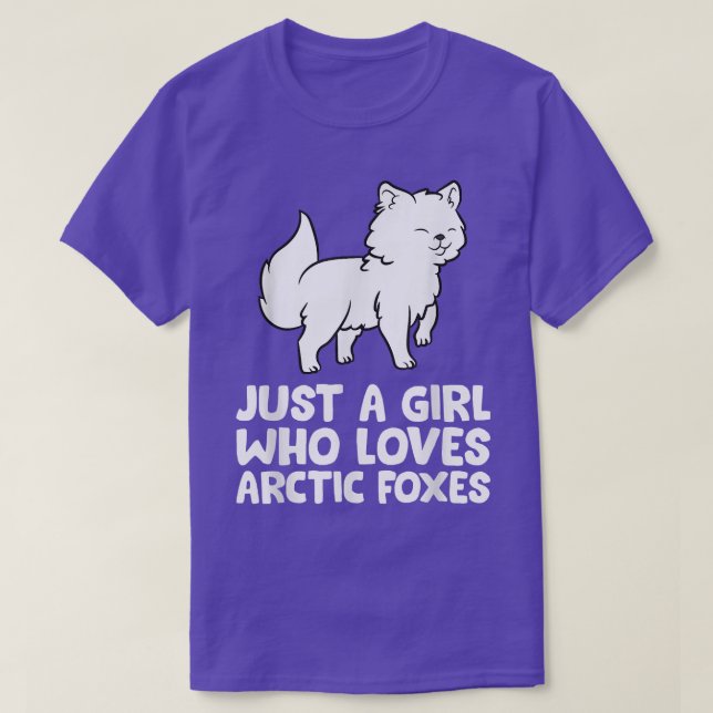 Nur ein Mädchen, das Arktis-Gegner Liebe T-Shirt (Design vorne)