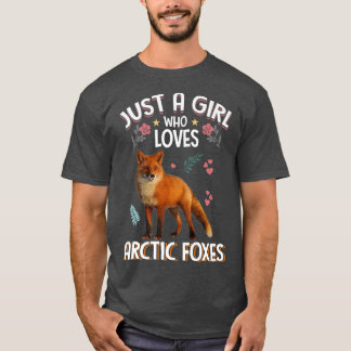 Nur ein Mädchen, das Arktis Lieben  gibt Premium T-Shirt