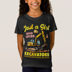 Nur ein Mädchen, das Ausgrabungen Liebe Retro-Bagg T-Shirt