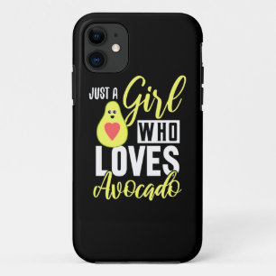 Nur ein Mädchen, das Avocado Liebe Case-Mate iPhone Hülle