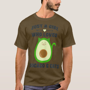 Nur ein Mädchen, das Avocado Lieben Cats Avocato G T-Shirt