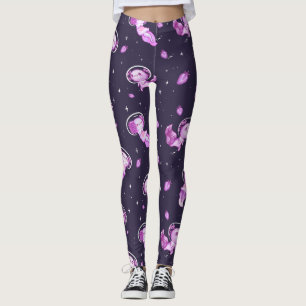 Nur ein Mädchen, das Axolotl liebt   Axolotl Space Leggings