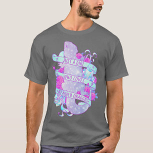 Nur ein Mädchen, das bärtige Drachen Liebe T-Shirt