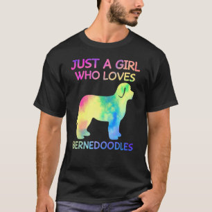 Nur ein Mädchen, das Bernedoodles Lieben Funny Ber T-Shirt