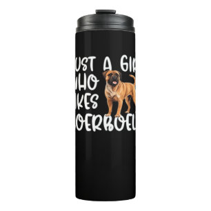 Nur ein Mädchen, das Boerboels Classic T-Shirt mag Thermosbecher