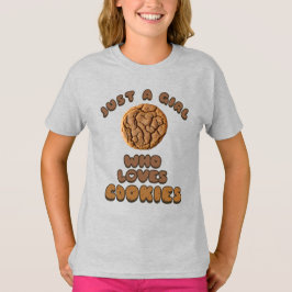 Nur ein Mädchen, das Cookies Liebe T - Shirt
