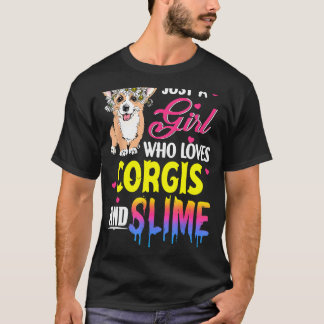 Nur ein Mädchen, das Corgis Lieben T-Shirt