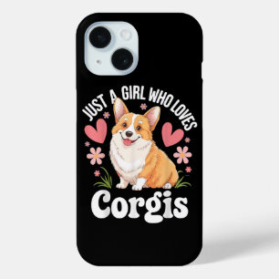 Nur ein Mädchen, das Corgis liebt Case-Mate iPhone Hülle