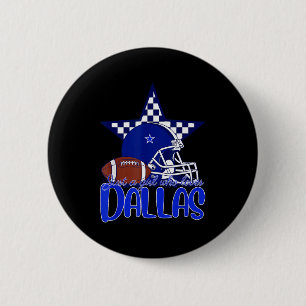 Nur ein Mädchen, das Dallas-Tee für Frauen Mom Kid Button