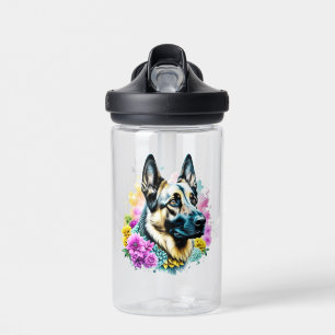Nur ein Mädchen, das Deutsche Schäferhunde liebt Trinkflasche