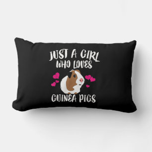 Nur ein Mädchen, das die Guinea Liebe, schweine Gu Lendenkissen