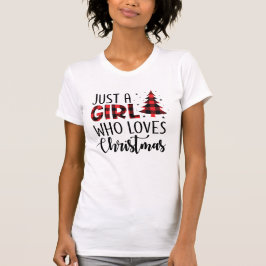 NUR EIN MÄDCHEN, DAS DIE LIEBE DER WEIHNACHTSMÄSSE T-Shirt