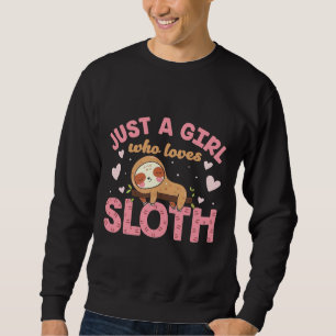 Nur ein Mädchen, das die Liebe hat, dass es langsa Sweatshirt