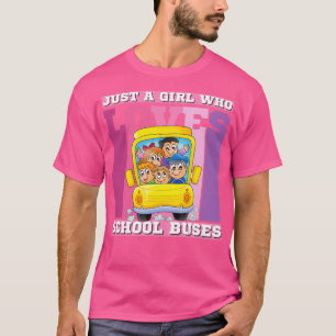 Nur ein Mädchen, das die Schule Liebe macht, bring T-Shirt
