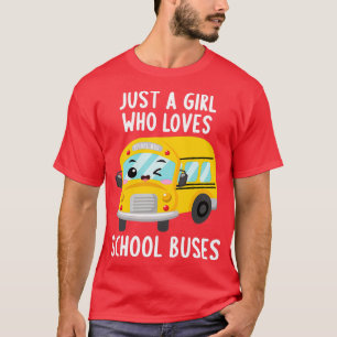 Nur ein Mädchen, das die Schule Lieben macht, spuc T-Shirt