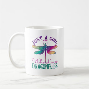 Nur ein Mädchen, das Drachenfliegen Liebe Kaffeetasse