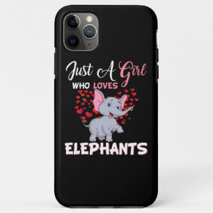 Nur ein Mädchen, das Elefanten Liebe Case-Mate iPhone Hülle