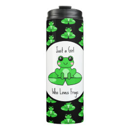 Nur ein Mädchen, das Freunde Liebe Thermosbecher