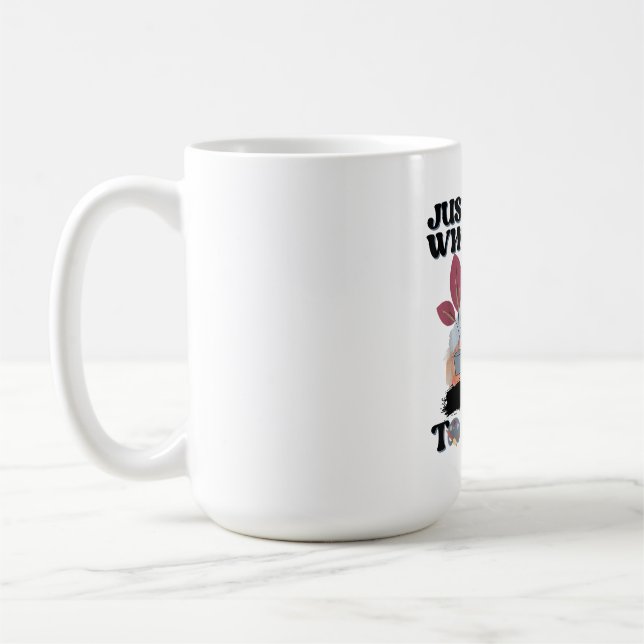 Nur ein Mädchen, das gerne zeichnet Kaffeetasse (Links)