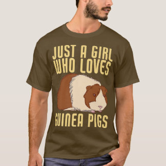 Nur ein Mädchen, das Guinea Liebe861 T-Shirt