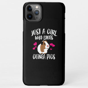 Nur ein Mädchen, das Guinea Liebe  Schweine Guine iPhone 11Pro Max Hülle