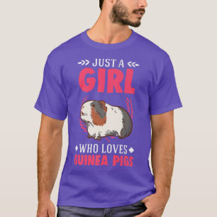 Nur ein Mädchen, das Guinea Liebe Schweine Premium T-Shirt