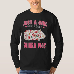 Nur ein Mädchen, das Guinea Liebe, schwingt Coole T-Shirt