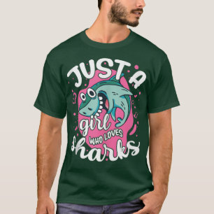 Nur ein Mädchen, das Haie Lieben Tank Top