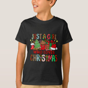 Nur ein Mädchen, das heiße Kakao-Spaß Lieben Weihn T-Shirt