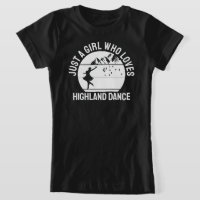 Nur ein Mädchen, das Highland-Tanz-Geschenke liebt