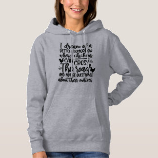 Nur ein Mädchen, das Hühner Lieben Crazy Hühnerlad Hoodie