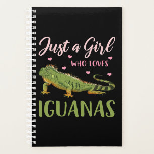 Nur ein Mädchen, das Iguanas Liebe Planer