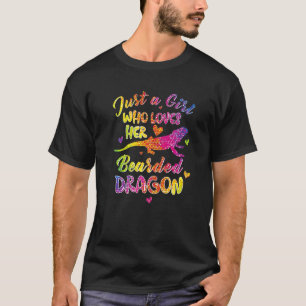Nur ein Mädchen, das ihre bärtigen Drachendrachen T-Shirt