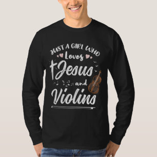 Nur ein Mädchen, das Jesus und die Gewalttaten Lie T-Shirt