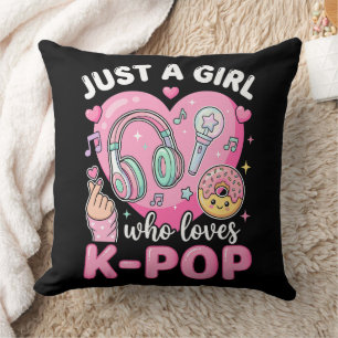 Nur ein Mädchen das K-Pop liebt Kissen