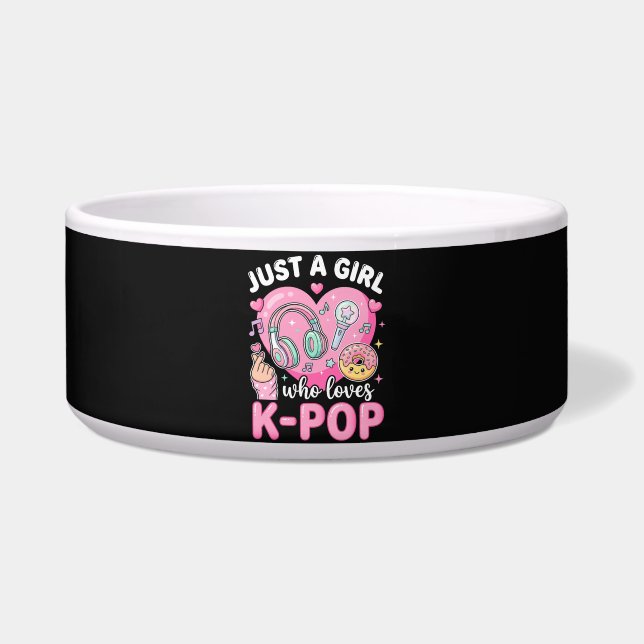 Nur ein Mädchen das K-Pop liebt Napf (Vorderseite)
