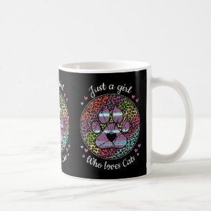 Nur ein Mädchen, das Katzen Lieben Besitzer Kitty Kaffeetasse