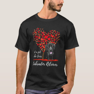 Nur ein Mädchen, das Labrador Retriever liebt T-Shirt