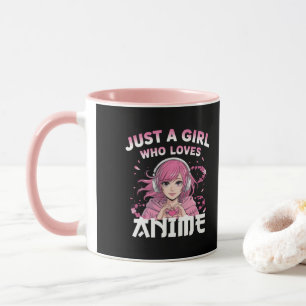 Nur ein Mädchen, das Lieben anzieht Tasse