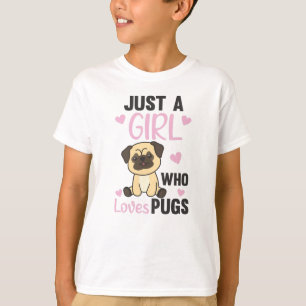 Nur ein Mädchen, das Lieben Einhörner für Mädchen  T-Shirt