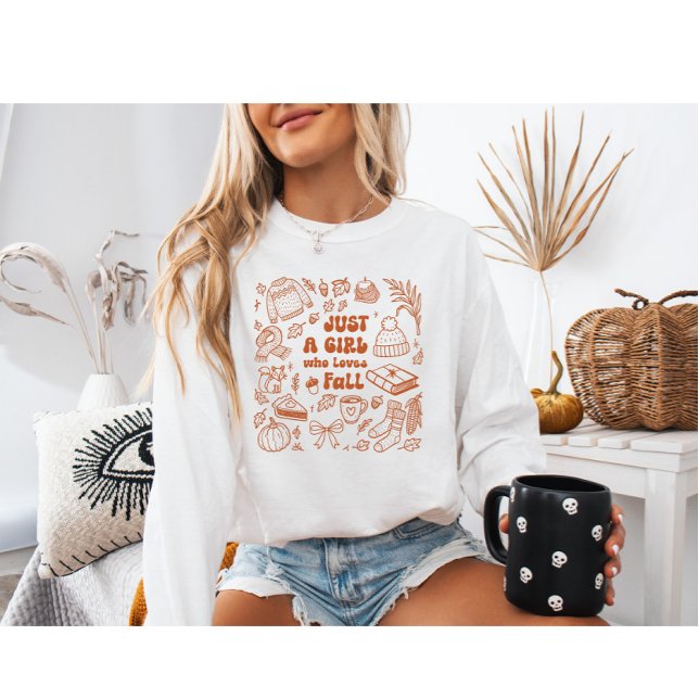 Nur ein Mädchen, das Lieben fallen Cosy Sweatshirt (Von Creator hochgeladen)