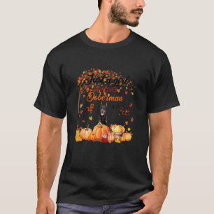 Nur ein Mädchen, das Lieben fallen lässt und Dober T-Shirt