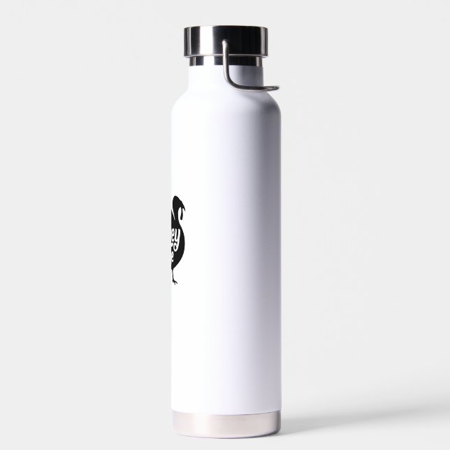 Nur ein Mädchen, das Lieben fallen und ein Gigfoot Trinkflasche (Links)