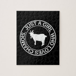 Nur ein Mädchen, das Lieben Gämse Geschenk für Fra