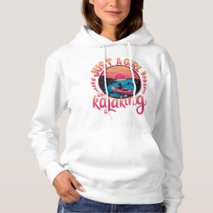 Nur ein Mädchen, das Lieben hat, Sonnenuntergangsd Hoodie