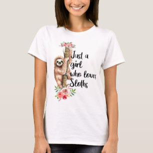 Nur ein Mädchen, das Lieben hat T-Shirt
