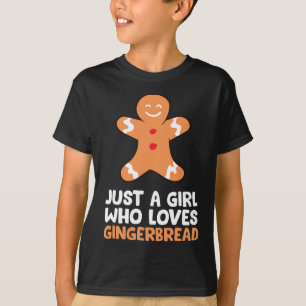 Nur ein Mädchen, das Lieben Lebkuchen macht T-Shirt