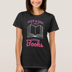 Nur ein Mädchen, das Lieben macht, bucht Frauen be T-Shirt