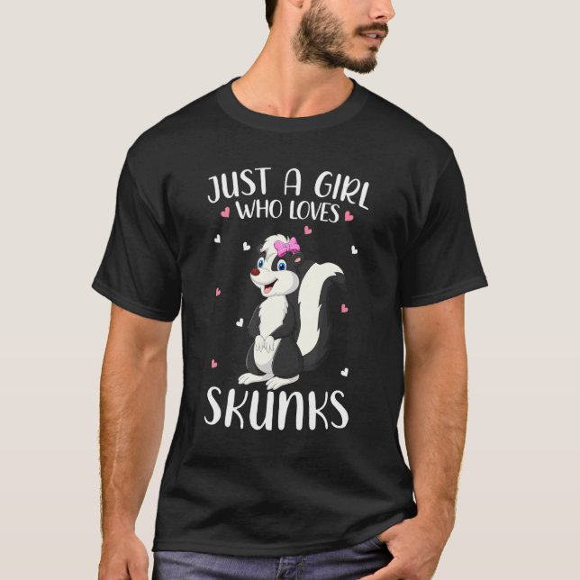 Nur ein Mädchen, das Lieben macht, die für Mädchen T-Shirt (Vorderseite)